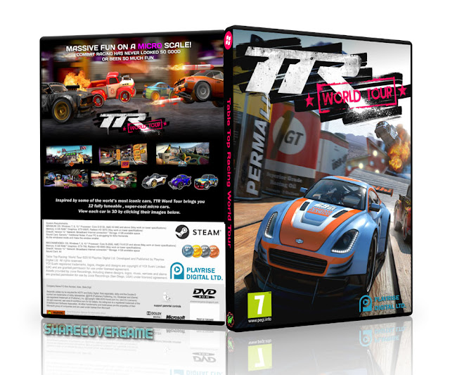 Table Top Racing World Tour Cover Box