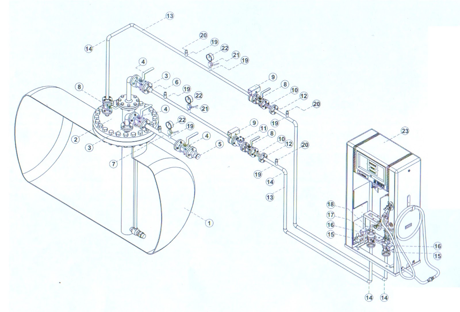 Engineering Zone LPG AutoGas Station Installation Drawing, Design