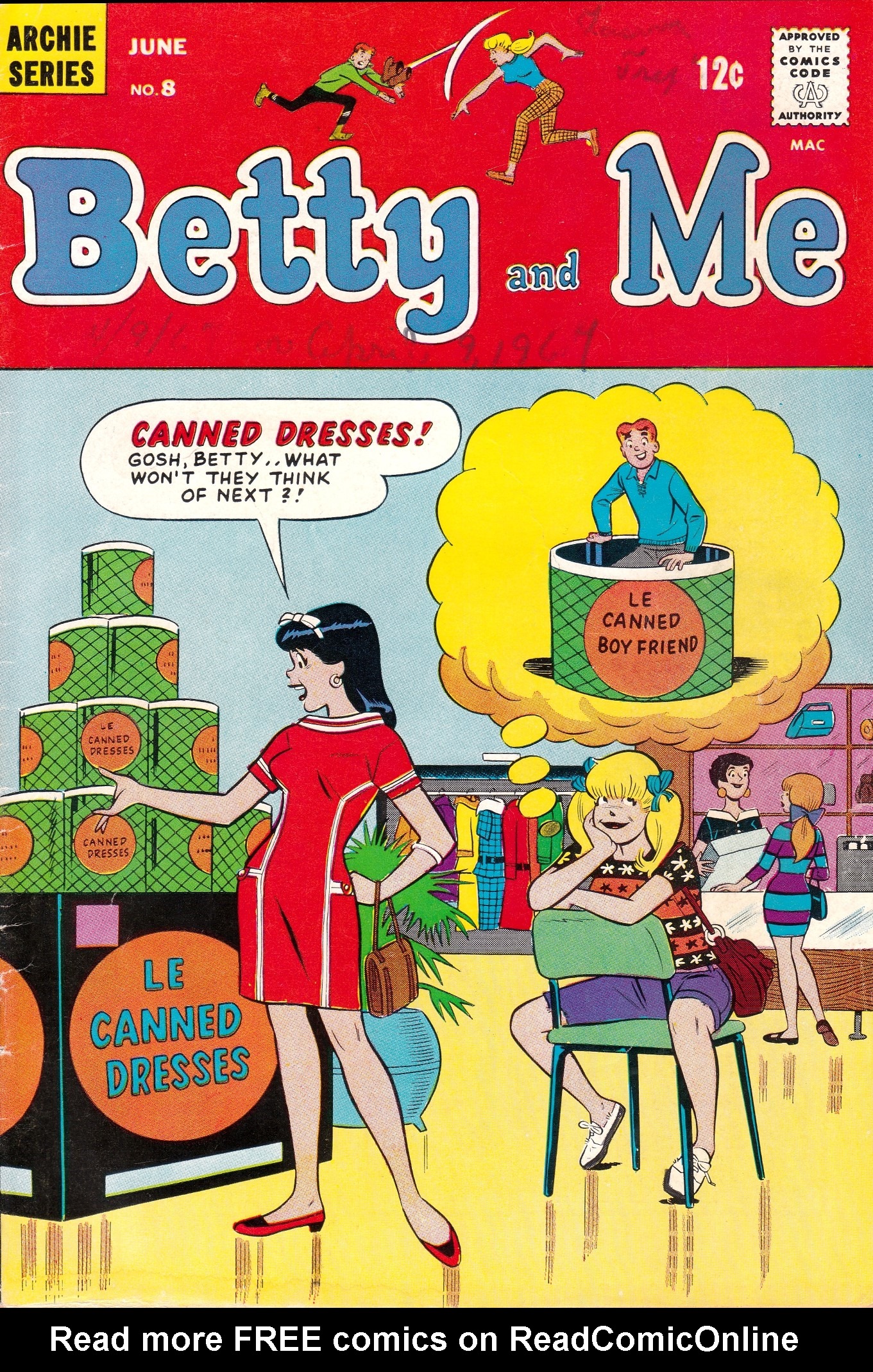 Read online Betty and Me comic -  Issue #8 - 1