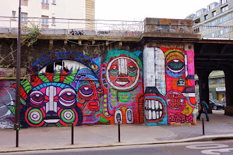 Sunday Street Art : dAcRuZ - rue de l'Ourcq - Paris 19