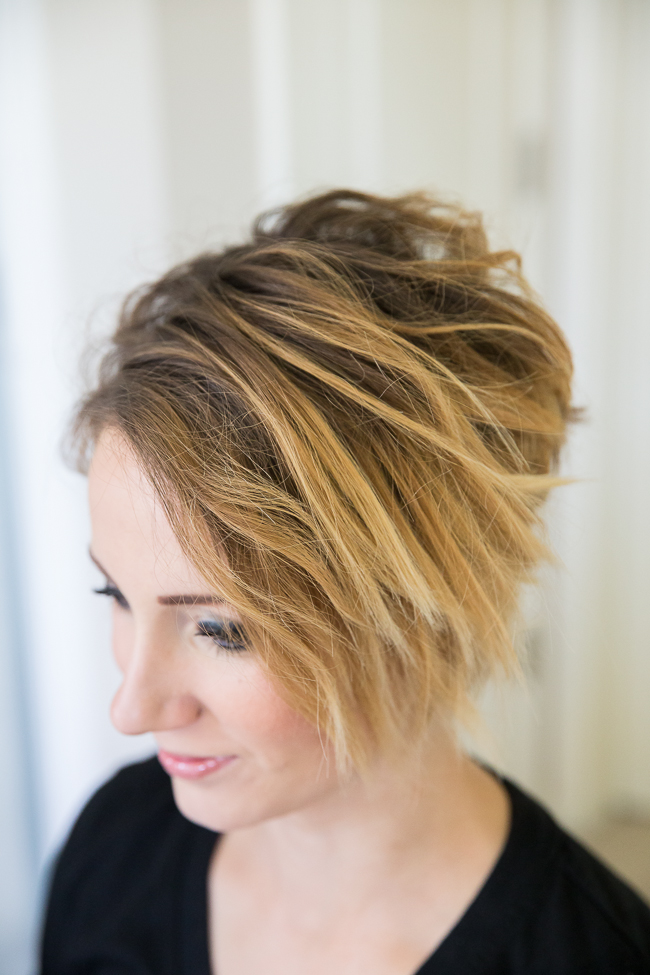 How To Create A Faux Hawk Long Pixie Or Bob Tutorial One