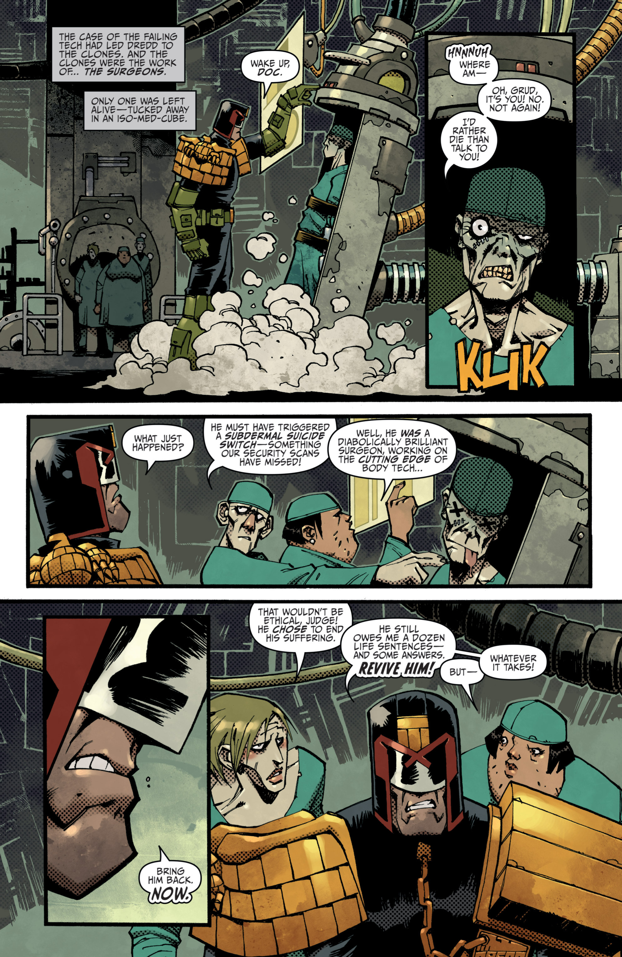 Read online Judge Dredd (2012) comic -  Issue # _TPB 2 - 87