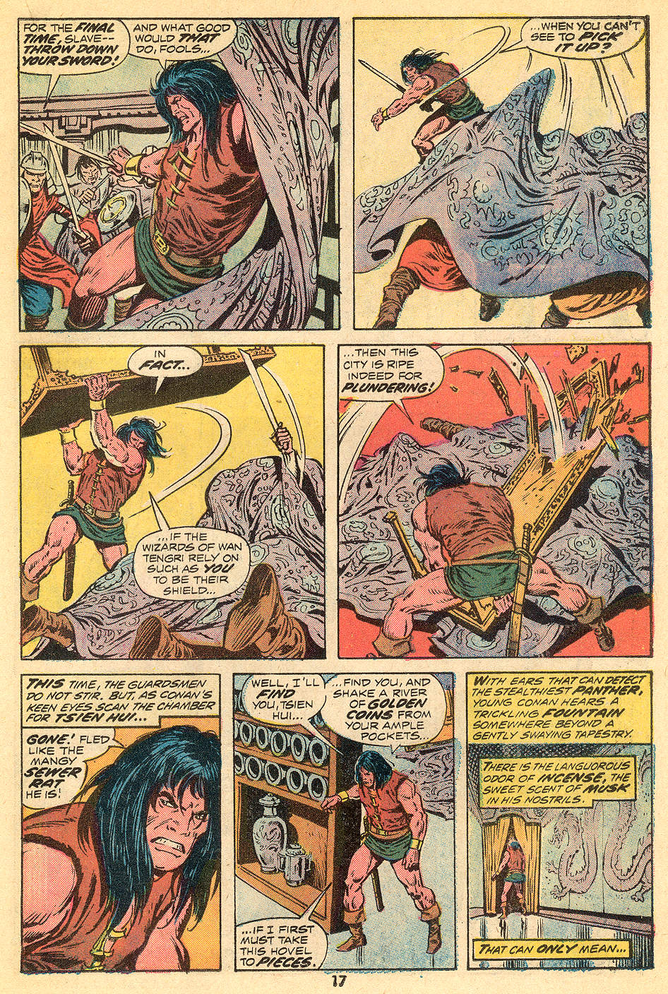 Read online Conan the Barbarian (1970) comic -  Issue #32 - 12