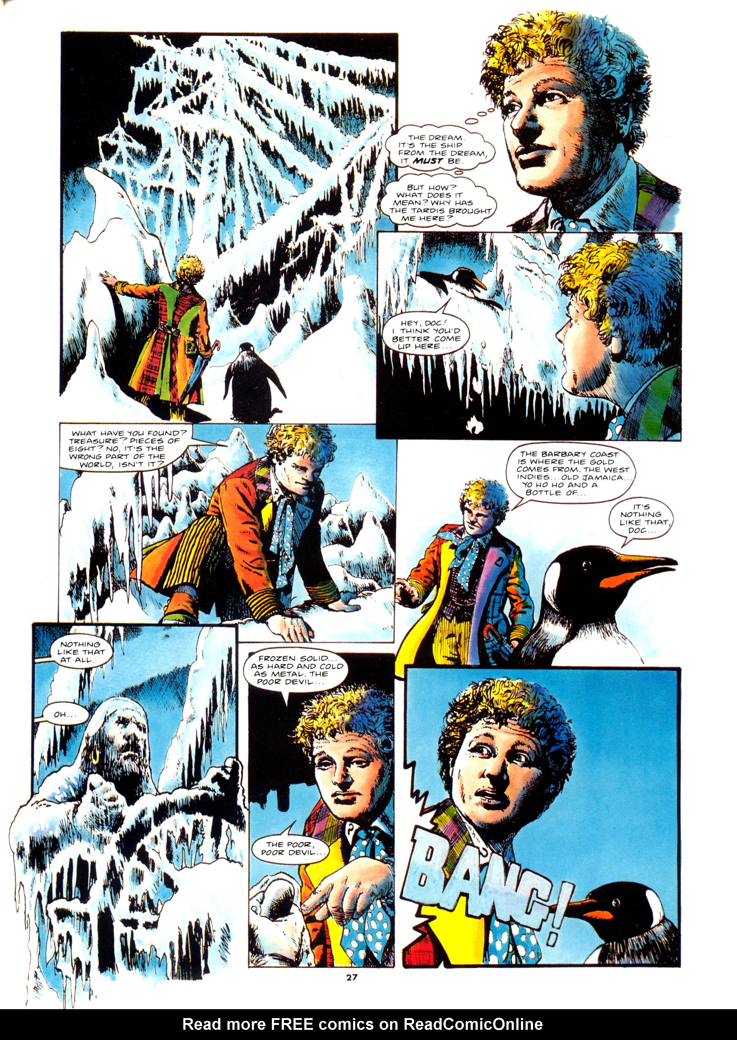 Read online Marvel Graphic Novel comic -  Issue #1 Doctor Who - Voyager - 10