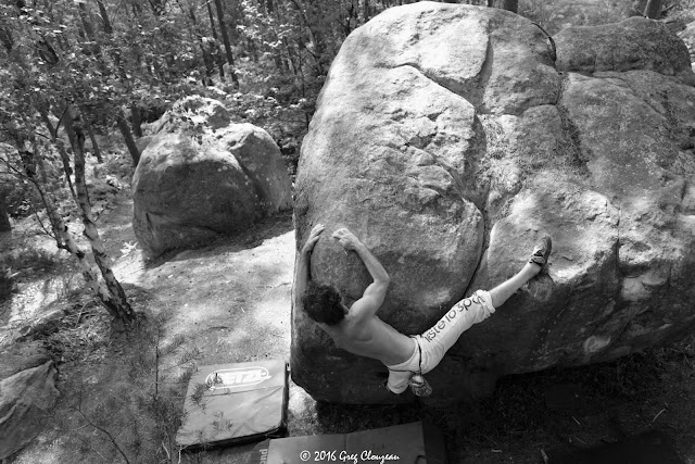 Christian Roumégoux, le K haut, 7A+, Drei Zinnen, (C) Greg Clouzeau Christian Roumégoux, le K haut, 7A+, Drei Zinnen, (C) Greg Clouzeau
