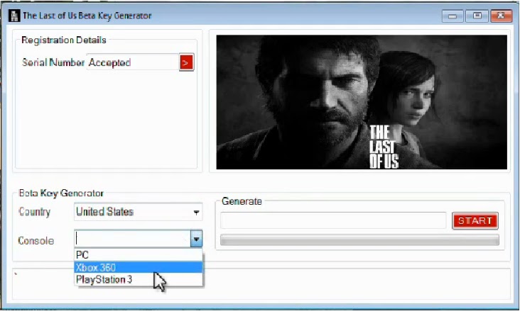 The last of us keygen key generator for pc