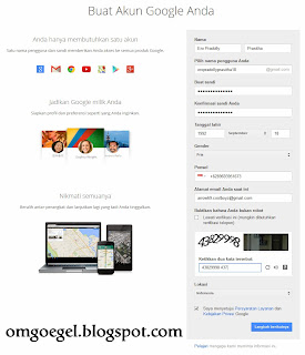 Membuat Akun Google Talk | cara membuat akun google mail atau gmail om goegel Membuat Akun Google Talk | cara membuat akun google mail atau gmail om goegel