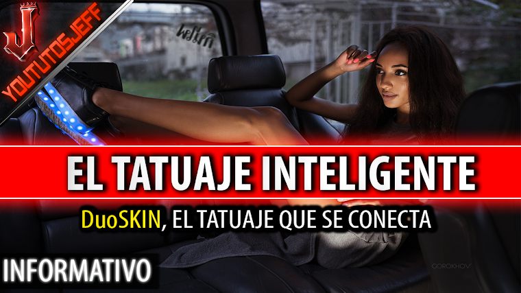 El tatuaje que se conecta a tu smartphone - DuoSkin | 2016