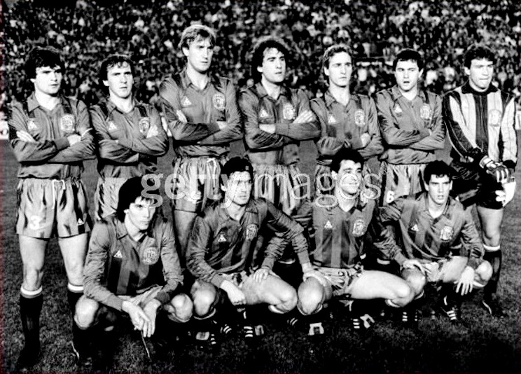SELECCIÓN DE ESPAÑA en la temporada 198384