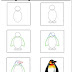Как рисовать пингвинов