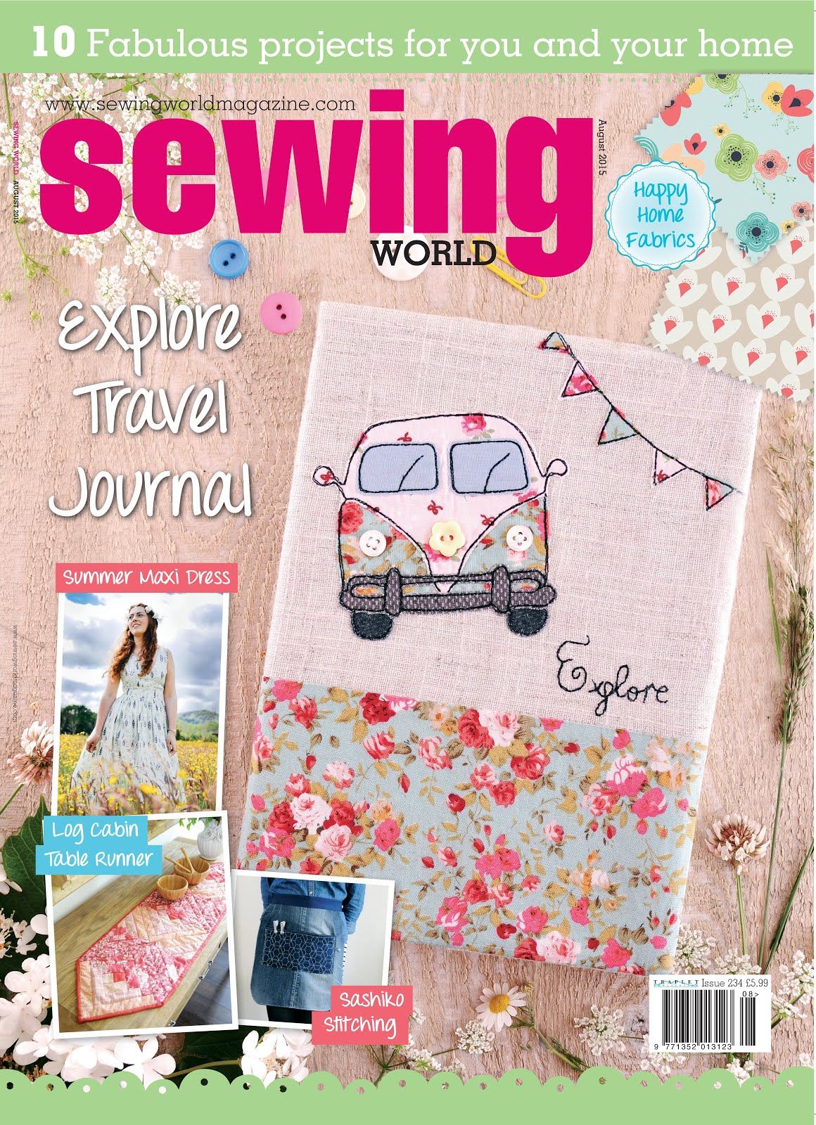Sewing World August 2015