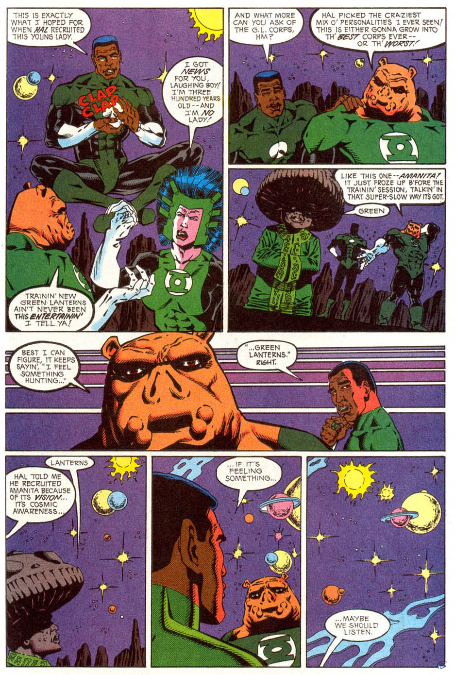 Read online Green Lantern (1990) comic -  Issue # Annual 1 - 4