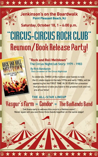 Book release party by Rick Bandazien "Rock & Roll Meltdown" at Jenkinson's