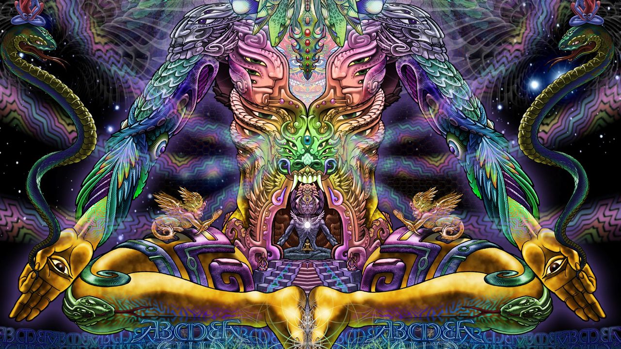 Mikeliveiras Space 42 Modern Psychedelic Visionary Artists You Need