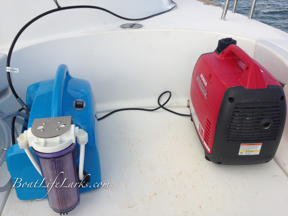 Boat Life Larks Sv Dulcinea Rainman Watermaker