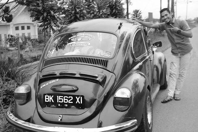 Volkswagen Beetle, "Indocar Lhokseumawe community" Black and White Photography, Otomotif Photography, VW Indocar,
