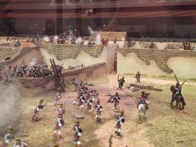 Tides of War: Paint Bench: 15mm Battle of the Alamo Diorama Revisted