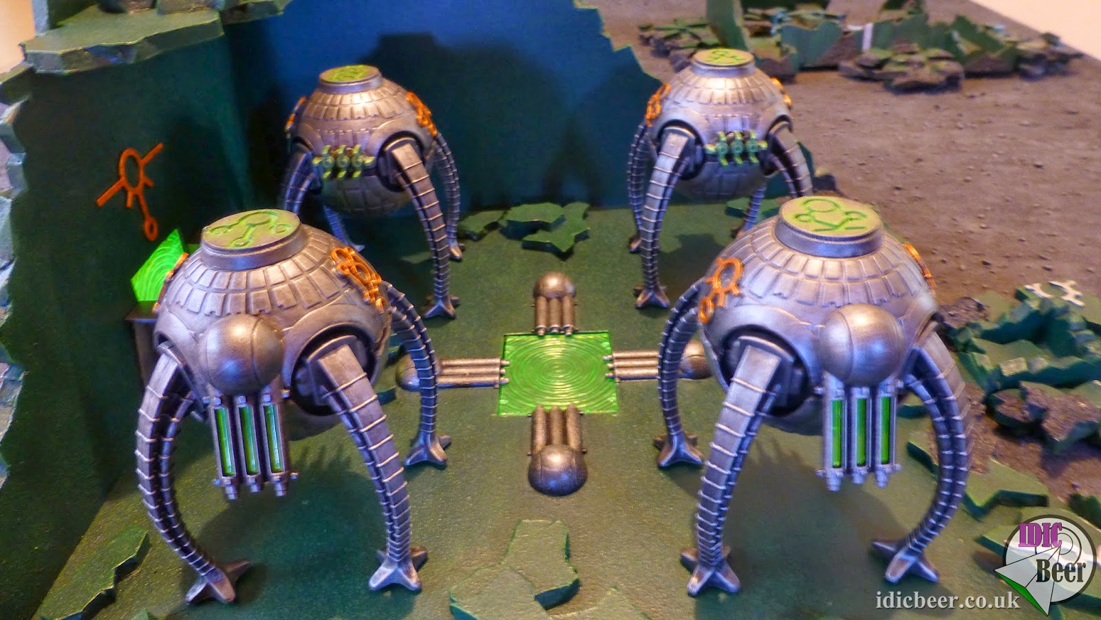 IDICBeer 40k: How to make a Necron Power Station