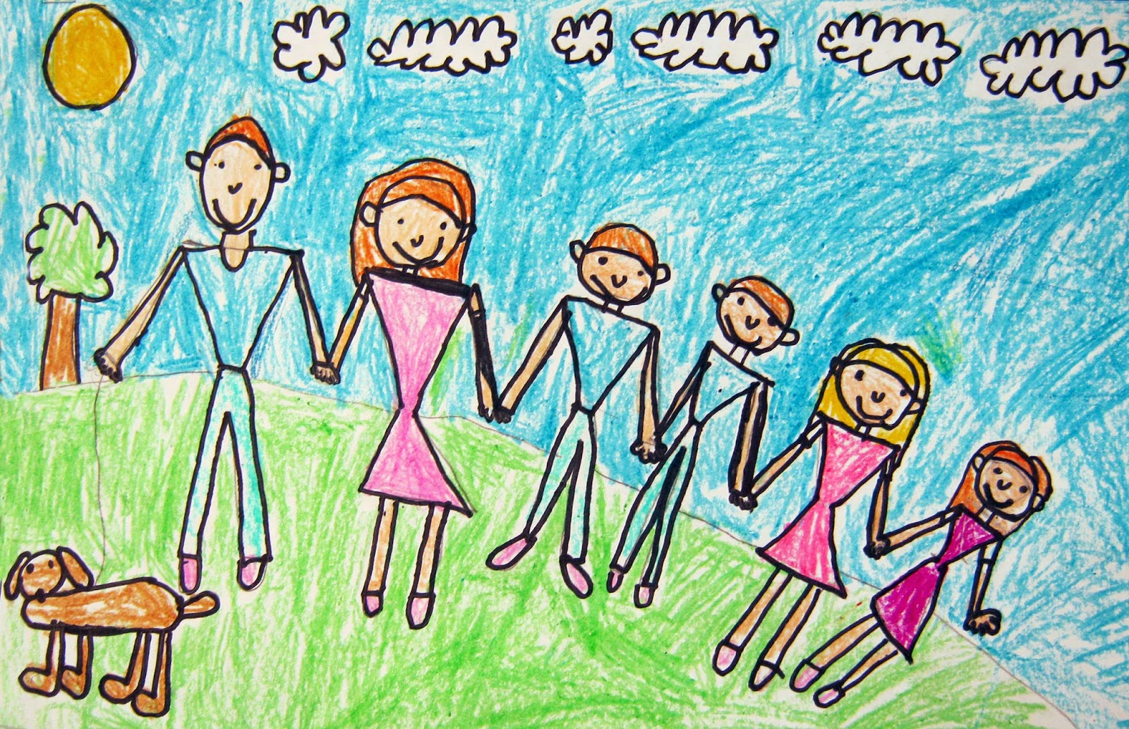 Mrs. Levine's Art Room : FIRST GRADE . . . Happy Parents' Day!