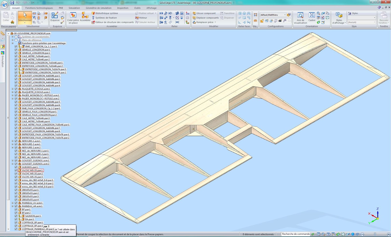 AERODYNE Jodel D18 Modélisation de la gouverne de profondeur — free download