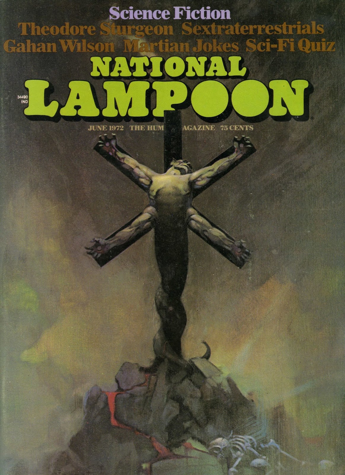Cap&rsquo;n&rsquo;s Comics: The National Lampoon Covers by Frank Frazetta