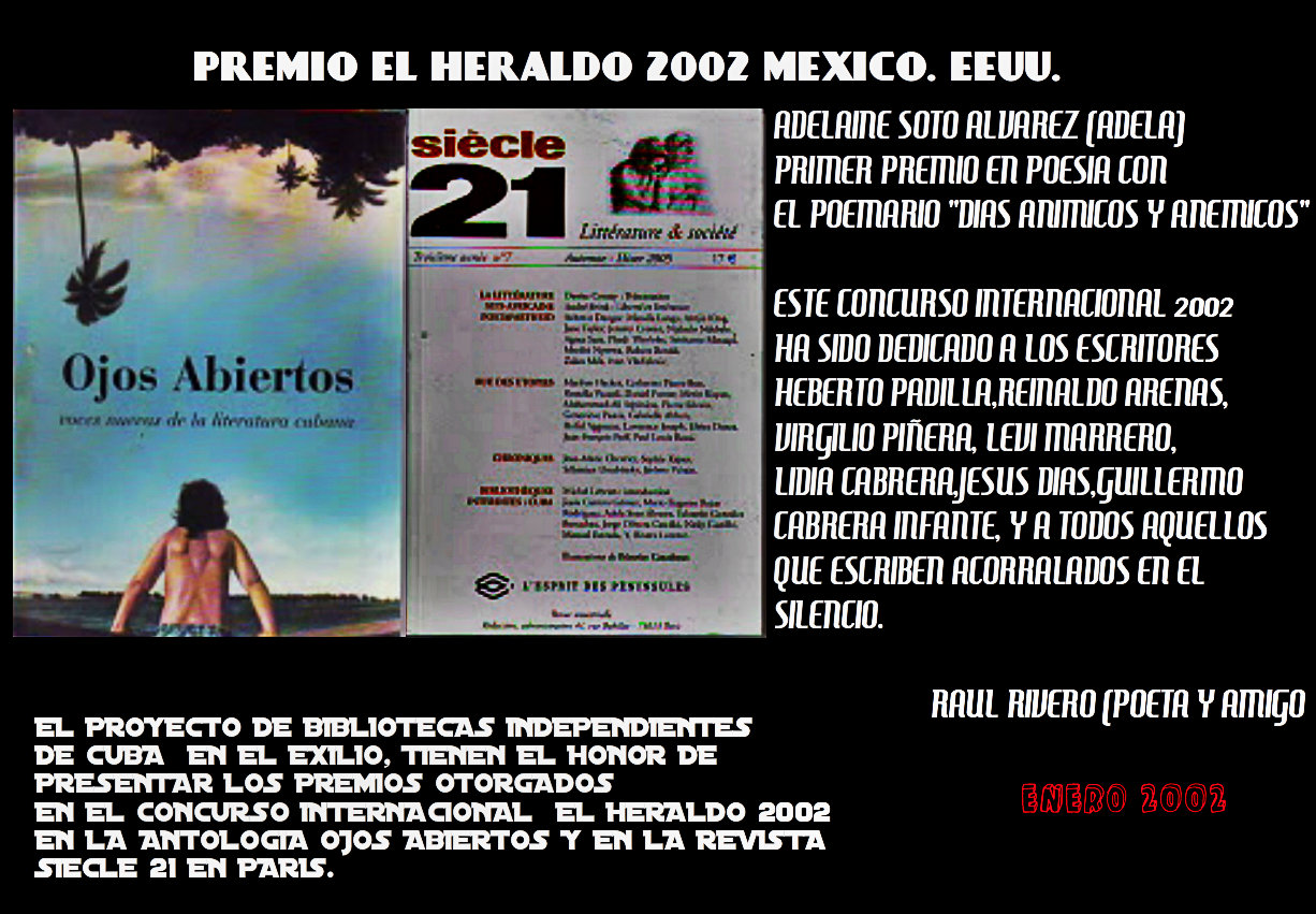 PROMOCION PREMIO EL HERALDO 2002