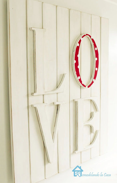 diy Love wall art to decorate your home