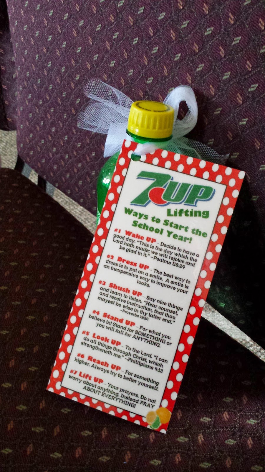 IDEAS UNLIMITED: 7 LIFTING WAYS TO START THE SCHOOL YEAR!