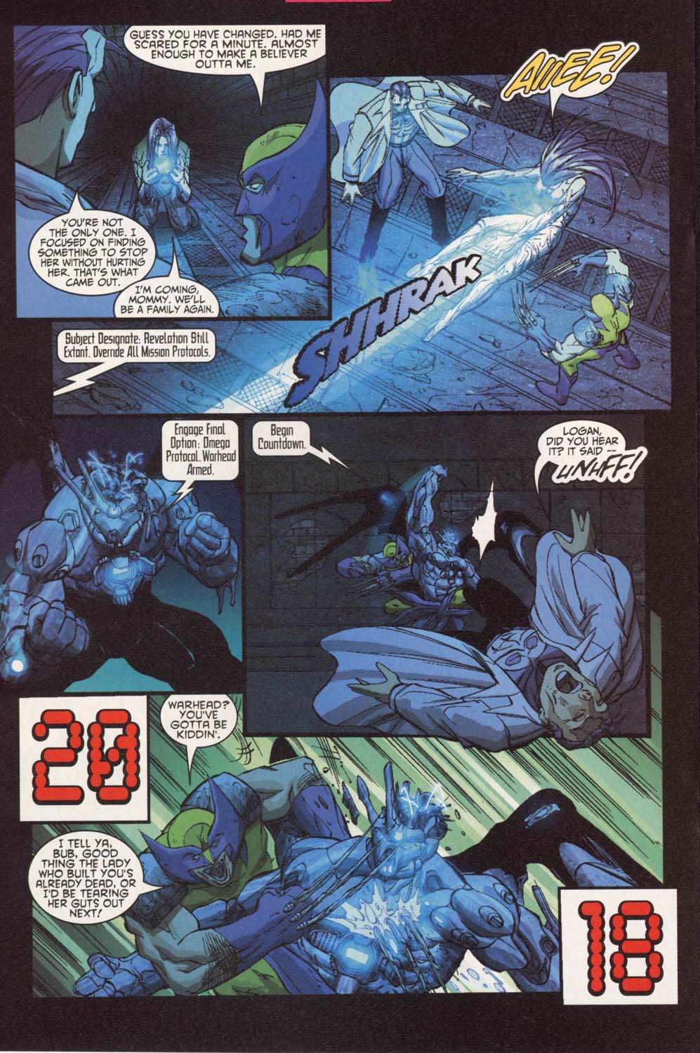 Read online Wolverine/Punisher: Revelation comic -  Issue #4 - 14