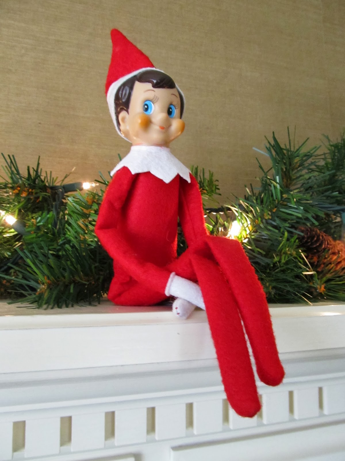 Weird Elf On The Shelf.