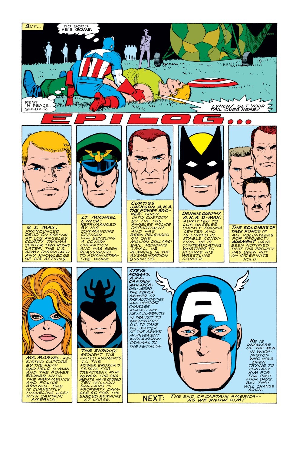 Read online Captain America (1968) comic -  Issue #331 - 23