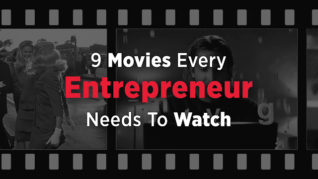 9 Movies Every Entrepreneur Needs To Watch  Pursuit of Happyness (2006) An inspirational movie based on the true story of Chris Gardner, who rose from desperate poverty and homelessness to become a Wall Street legend. Gardner's story is the story of how you can never give up on a dream regardless of what obstacles may come your way.  The Wolf of Wall Street (2013) The true story of New York stockbroker Jordan Belfort (played by Leonardo DiCaprio). The film shows the dangerous side of business success, as Belfort is embroiled in fraud, drugs and all manner of other illegal activity. While it is a cautionary tale, it also serves as an inspirational one for entrepreneurs – as Belfort rises to this position from meagre beginnings, starting off selling penny stocks and rising through the ranks of Wall Street using little more than his natural charisma and incredibly persuasive salesman techniques. There is plenty of wisdom to be taken from the story of a man who run the gamut of having nothing, having it all and then having nothing again. An absolute must see for anyone with aspirations towards big business.  Moneyball (2011) The true story of how Oakland A's general manager Billy Beane disrupted baseball by using computer-generated analysis to recruit players and build a powerhouse team. His use of overall career statistics to recruit players revolutionized baseball.  Office Space (1999) A perfect microcosm of the modern office cube farm - complete with disrespectful, clueless management and tedious, mind-numbing routine - that has created the rise of the modern entrepreneur. An inspirational tale of how one man leads an in-office revolution on a bold chance to break out of his existential workplace hell. Several valuable lessons in this movie including the value of daring to break free of your mind-numbing office job and follow your own path. Also carries a powerful message about the importance of wearing the right amount of flair at all times.  Steve Jobs (2015) A relatively unflinching look at Apple founder Steve Jobs, this movie details both his success and his failures, and his struggle to keep Apple a leader in tech innovation. Jobs' story is both inspirational to entrepreneurs and a cautionary tale of what happens when one man becomes the very soul of the business they founded - and what happens when that person leaves the company. A must-see for every entrepreneur.  The Social Network (2010) Although largely fictionalized, this account of the founding and eventual success of Facebook is an inspirational story of how true entrepreneurs face challenges. The movie teaches important lessons about the need to be resilient yet flexible enough to change direction when needed.  Catch Me If You Can (2002) When you hear Catch Me if You Can, you picture the successful con artist Frank Abagnale (Leonardo DiCaprio) deceptively charming just about anyone with his skill mastery. Based on a true story, Catch me if You Can is a classic film that exemplifies the entrepreneurial journey. It touches upon important themes like creative problem solving, turning something good out of a bad situation, and the good ol' hustle to reach success.  Limitless (2011) This thrilling film about a struggling writer, Eddie Morra (Bradley Cooper) will teach you something about taking shortcuts, quick fixes and the easy path to success. Eddie is sure he has no future as he is faced with unemployment and his girlfriend’s rejection. However, that all changes when an old friend gives him a mysterious pill that allows him to access 100% of his brain abilities. Stoked on the untested drug, Eddie rises to the top of the financial world, but terrible side-effects and a dwindling supply threatens to collapse his house of cards. Quick and easy fixes aren’t so easy after all, or are they?.  Whiplash (2014) A film about a promising young drummer who enrolls at a cutthroat music conservatory where his dreams of greatness are mentored by an instructor who will stop at nothing to realize a student's potential. This movie is all about pursuing your passion, self-motivation, to be pushed to ‘out-do’ yourself and finding the inner strength not to give up. Sources:  https://www.inc.com/rhett-power/top-10-movies-every-entrepreneur-should-watch-.html  http://www.lifehack.org/articles/work/10-movies-every-entrepreneur-should-watch.html  http://www.paulkeijzer.com/how-to-stop-failing-at-self-motivation-a-lesson-from-whiplash/