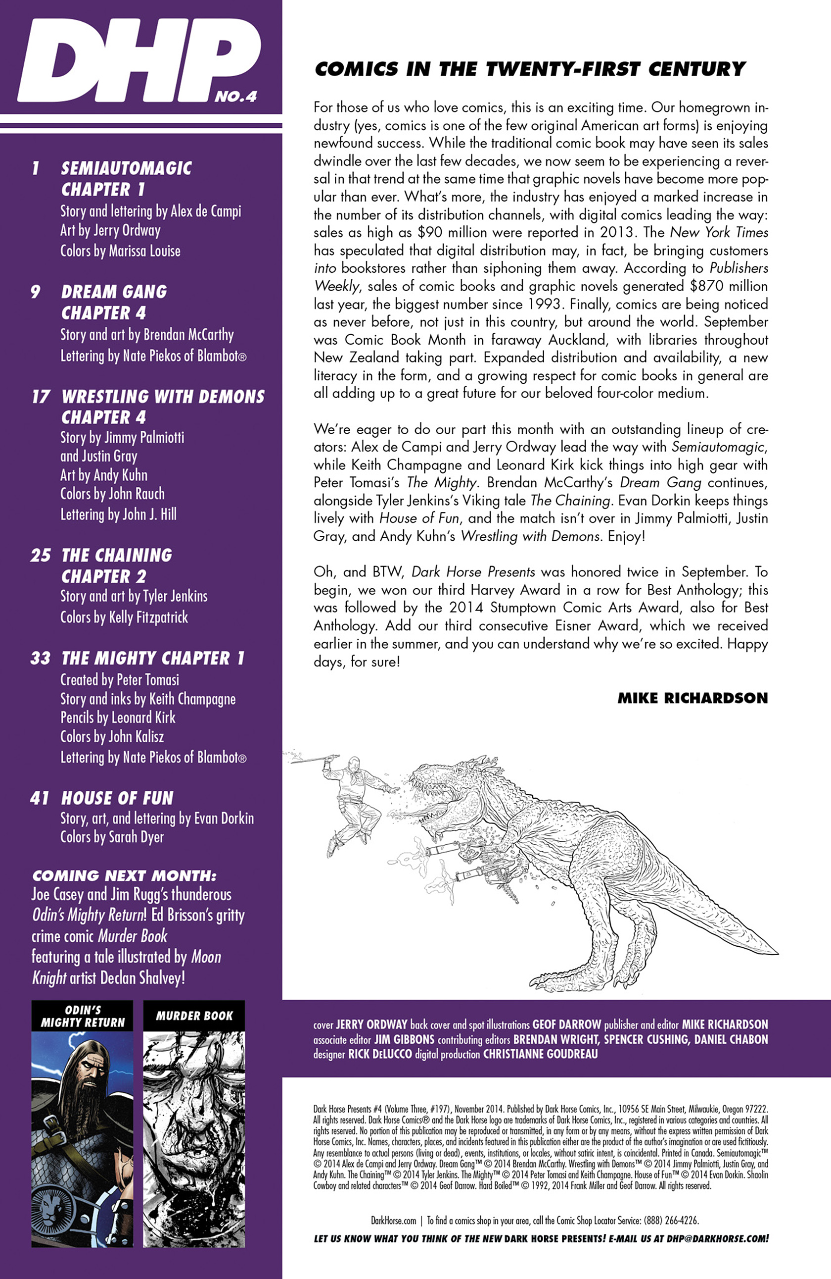 Read online Dark Horse Presents (2014) comic -  Issue #4 - 2