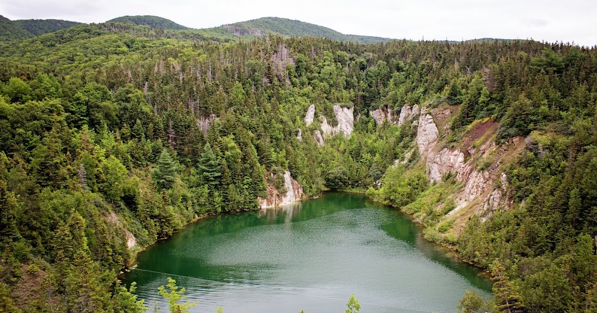 Nova Scotia Adventuring Chéticamp Gypsum Quarry
