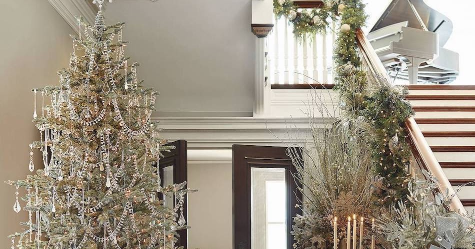 lookandlovewithlolo holidays decorating with mixed metallics saks christmas ornaments