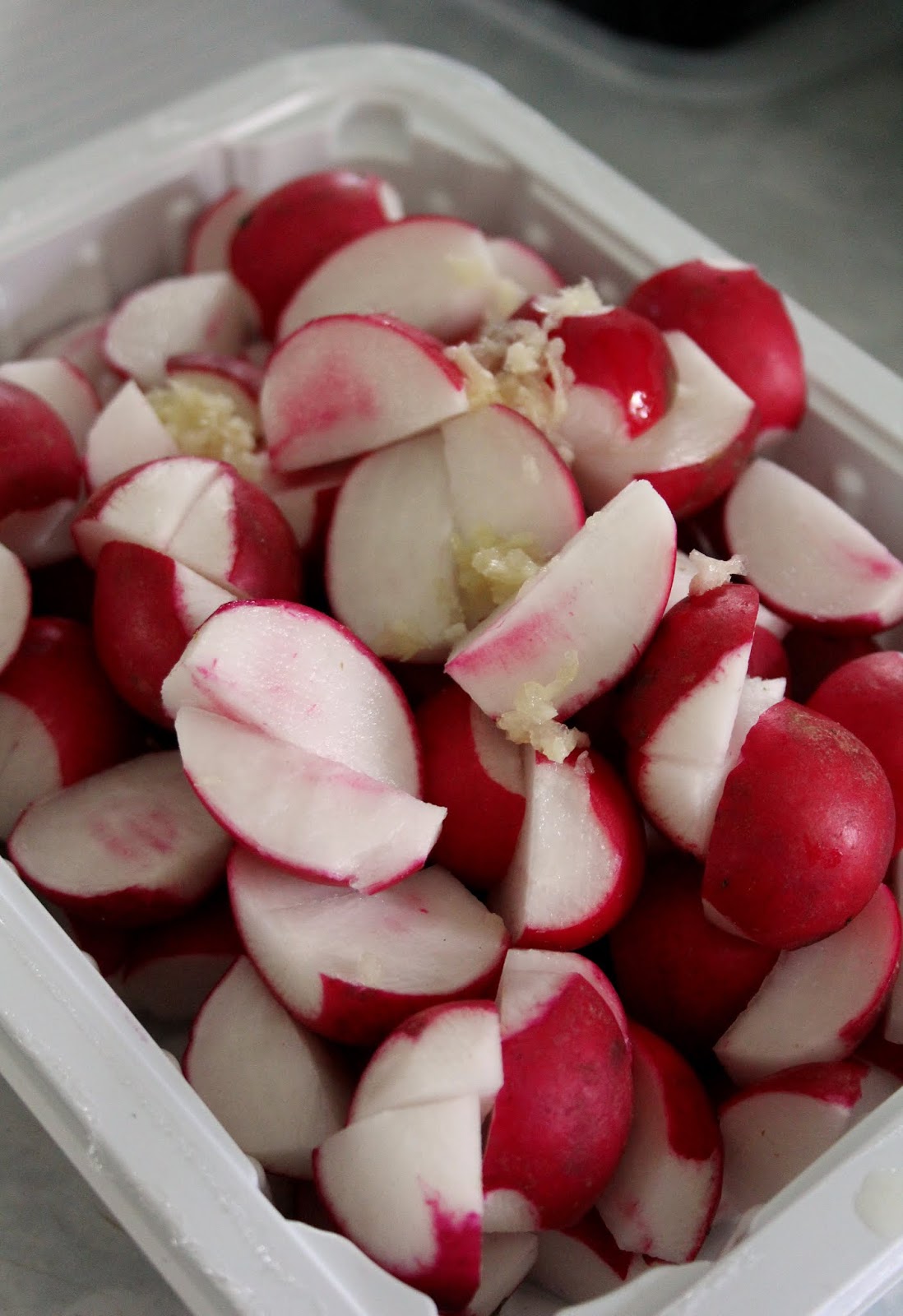 Jo and Sue Keto Bacon Fried Radishes