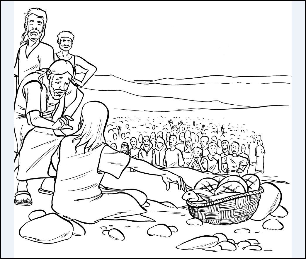 Caté la multiplication des pains et l'eucharistie