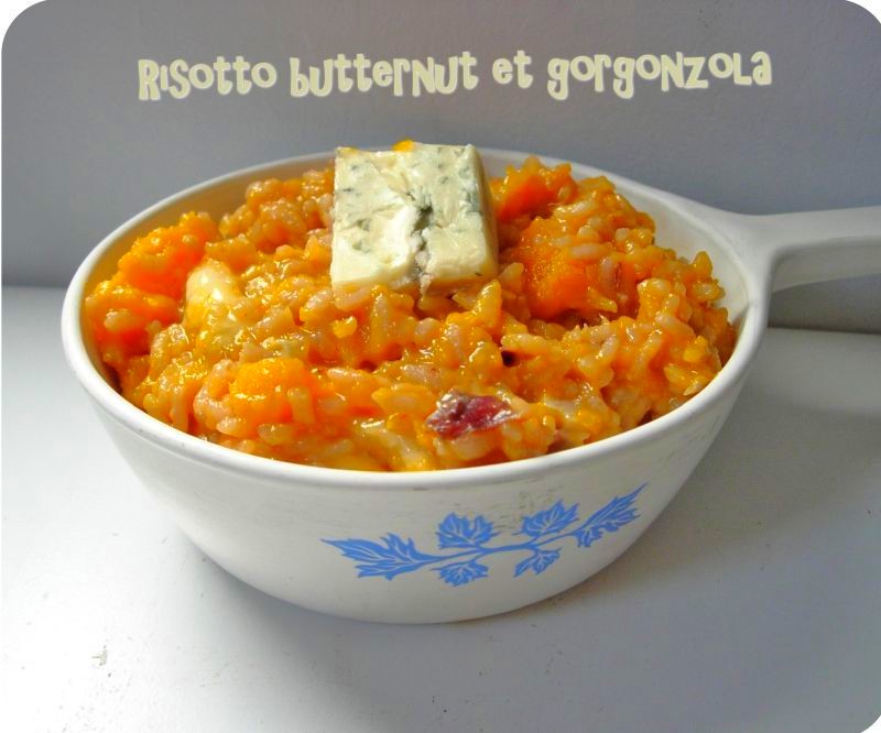 Recettes principales Risotto à la courge butternut et au