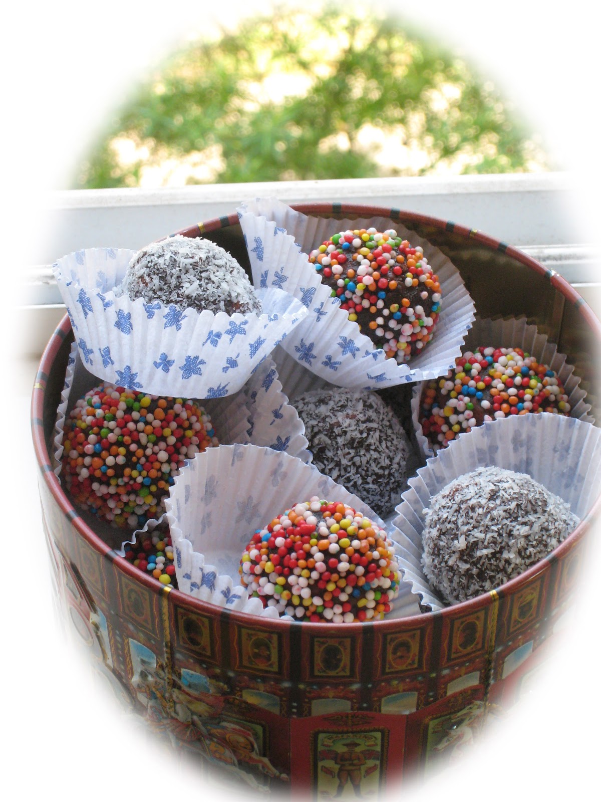 My gift wrapping ideas My Secret Chocolate Balls Recipe