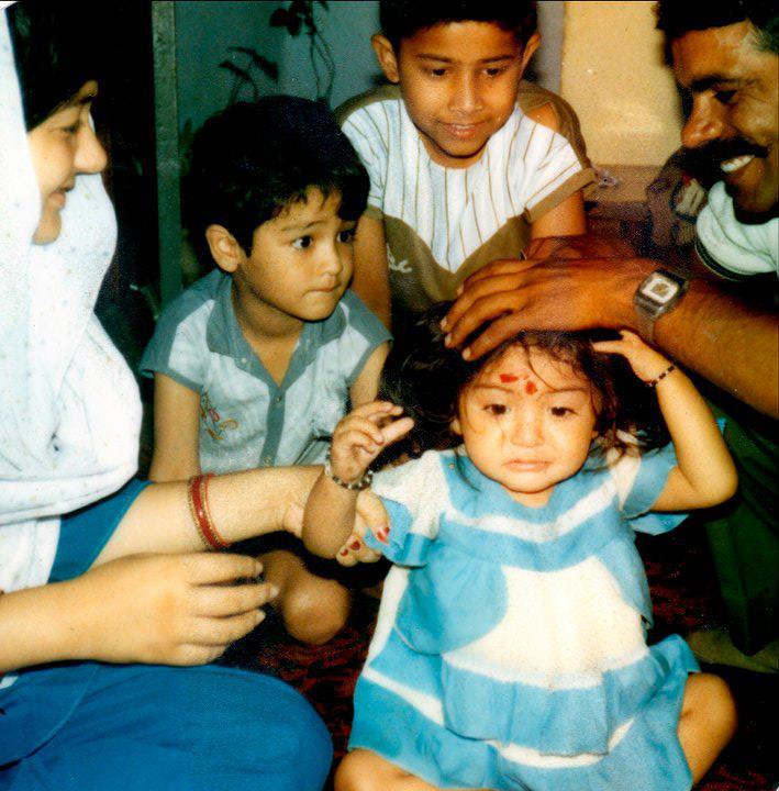 Bollywood Actress Anushka Sharma Childhood Photos | Real-Life Photos