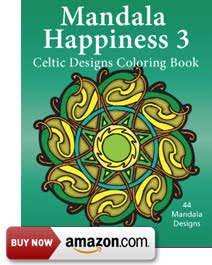 Mandala Happiness 3, Celtic Designs