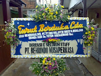 Bunga Papan Duka Cita di Bandung