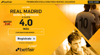 betfair supercuota 4 Real Madrid gana Granada Liga 6 mayo betfair supercuota 4 Real Madrid gana Granada Liga 6 mayo
