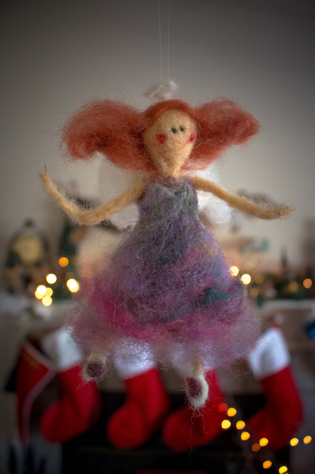 Lisa's Felted Art ***NeedleFelted Angel***
