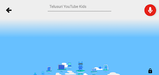 Fitur Search di Youtube Kids