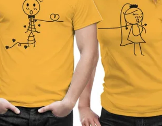 Get Loot Offer Holi Couple T-SHIRT In Just @99