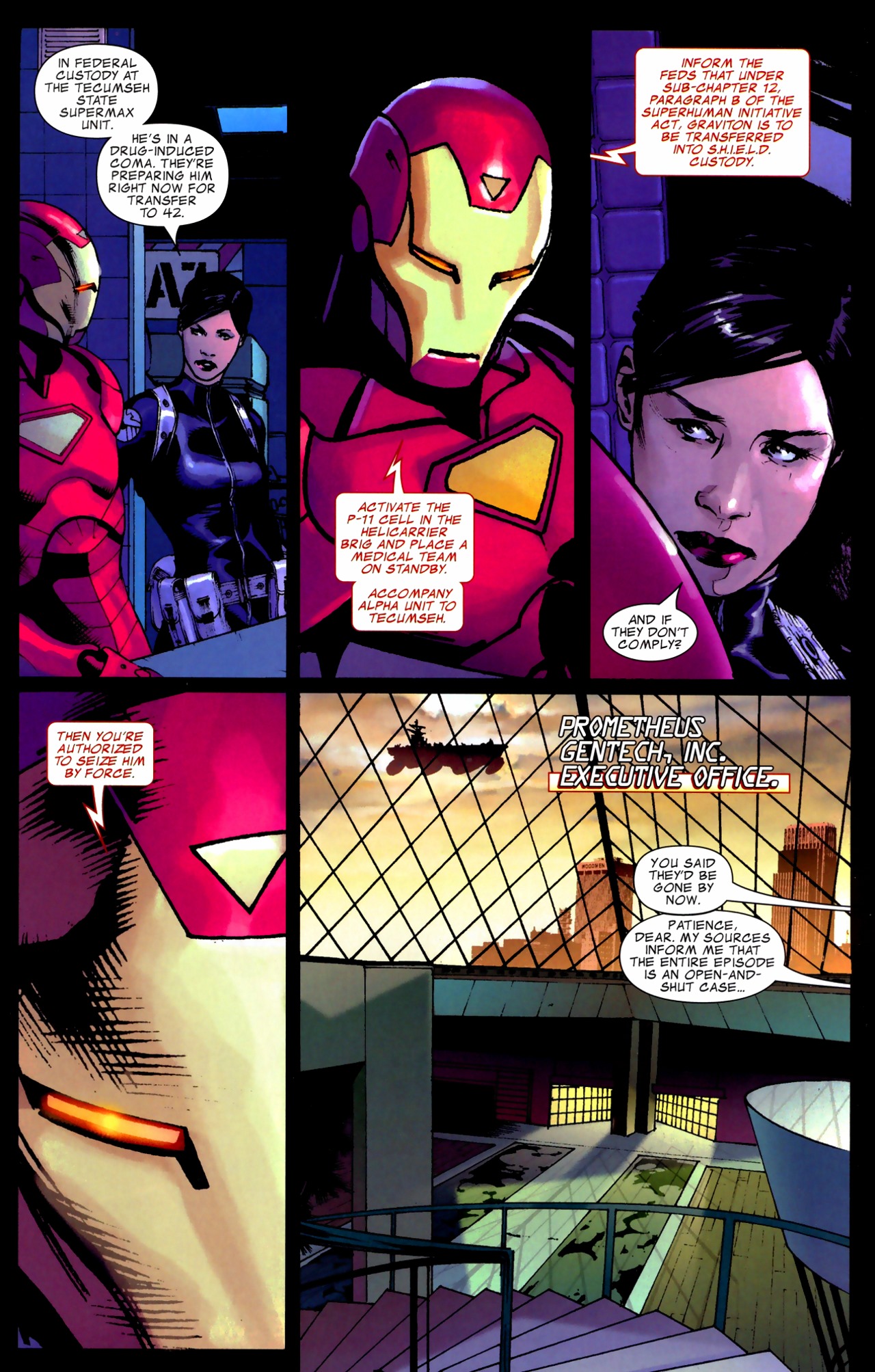 Read online Iron Man (2005) comic -  Issue #21 - 22