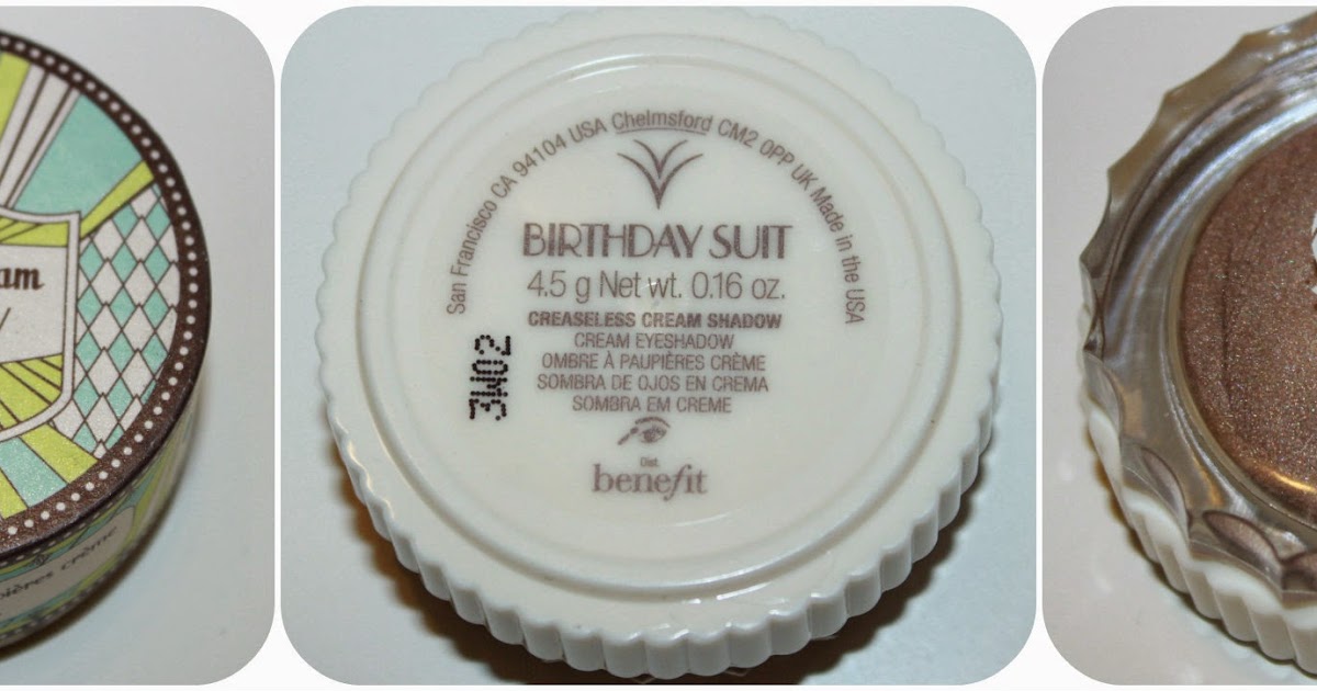 Beautyrausch Benefit Creasless Cream Shadow "Birthday Suit"