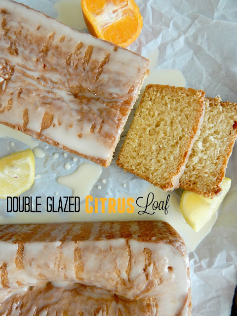 Double Glazed Citrus Loaf...tangy, soft, full of citrus flavor and glazed...TWICE! (sweetandsavoryfood.com)