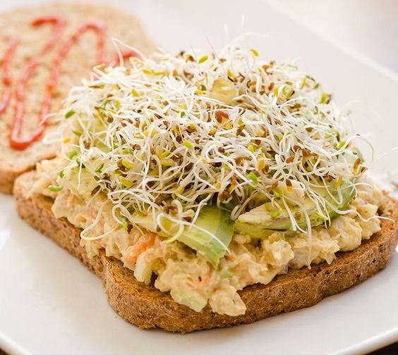 Vegan Tuna Salad Sandwich Vegan Tuna Salad Sandwich
